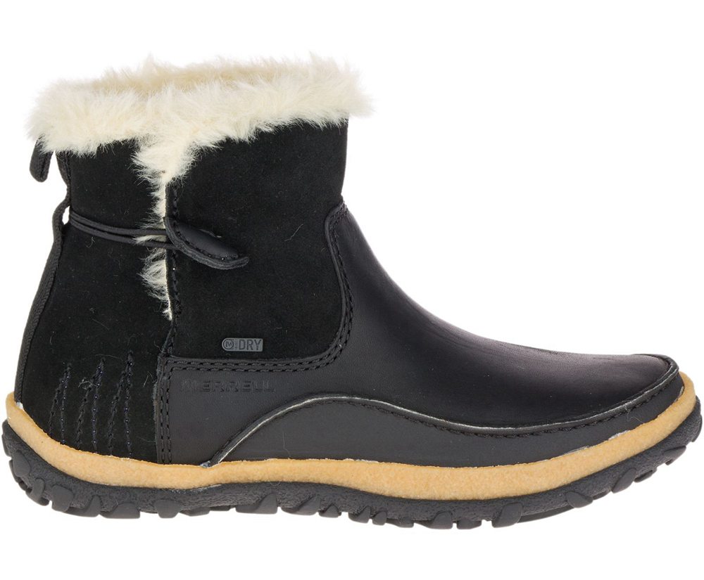 Botas Senhora - Merrell Tremblant Pull On Polar Waterproof - Pretas - TOP039568